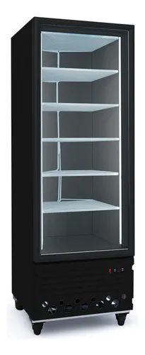Freezer Eshibidor Vertical BLACK TEV600BTE-N (530 Litros)