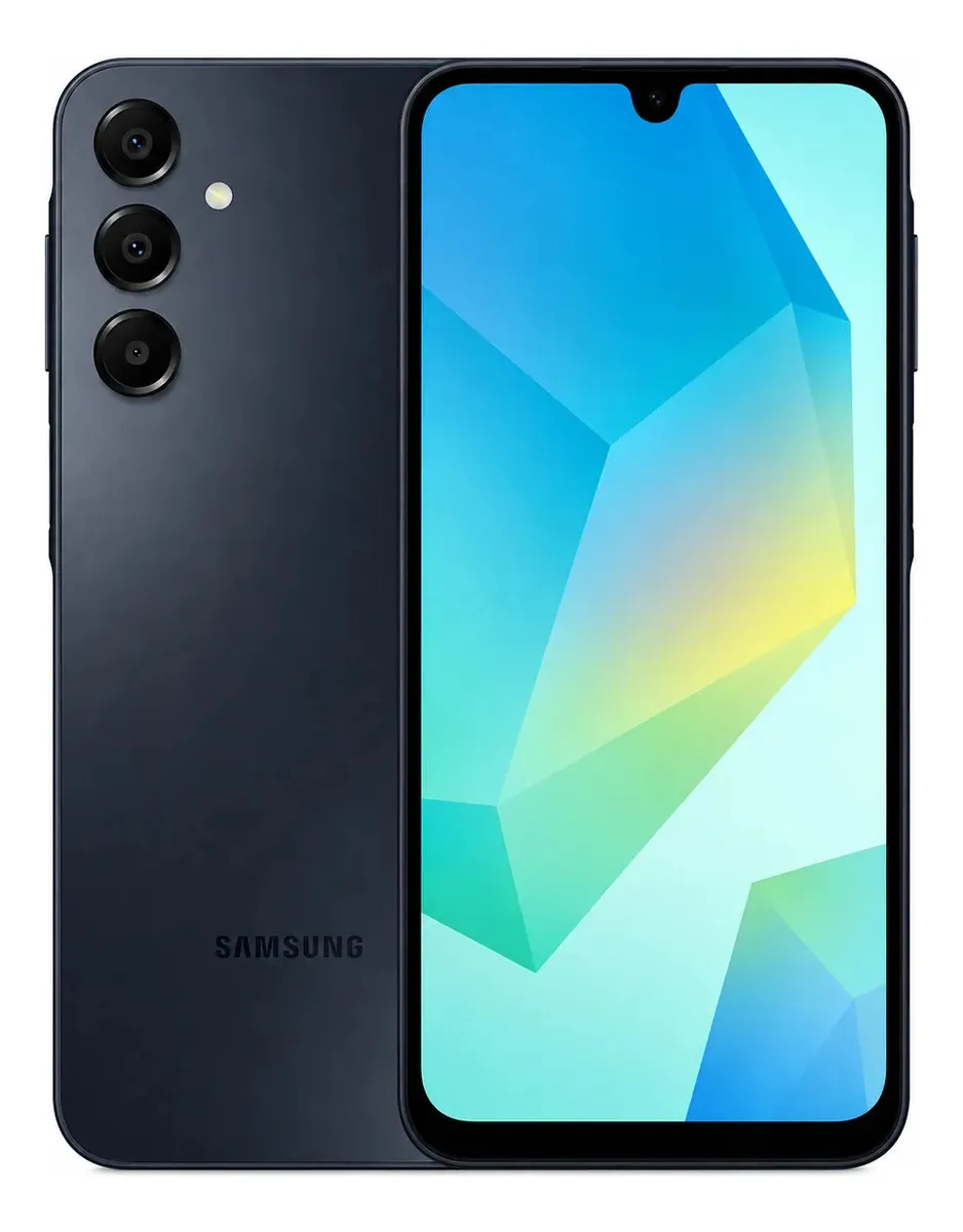 Celular Samsung Galaxy A16 128gb 4gb Ram Pantalla 6.6'' Hd+ Triple Cámara 50mp Android 14 Batería 5000mah 4g Lte Negro
