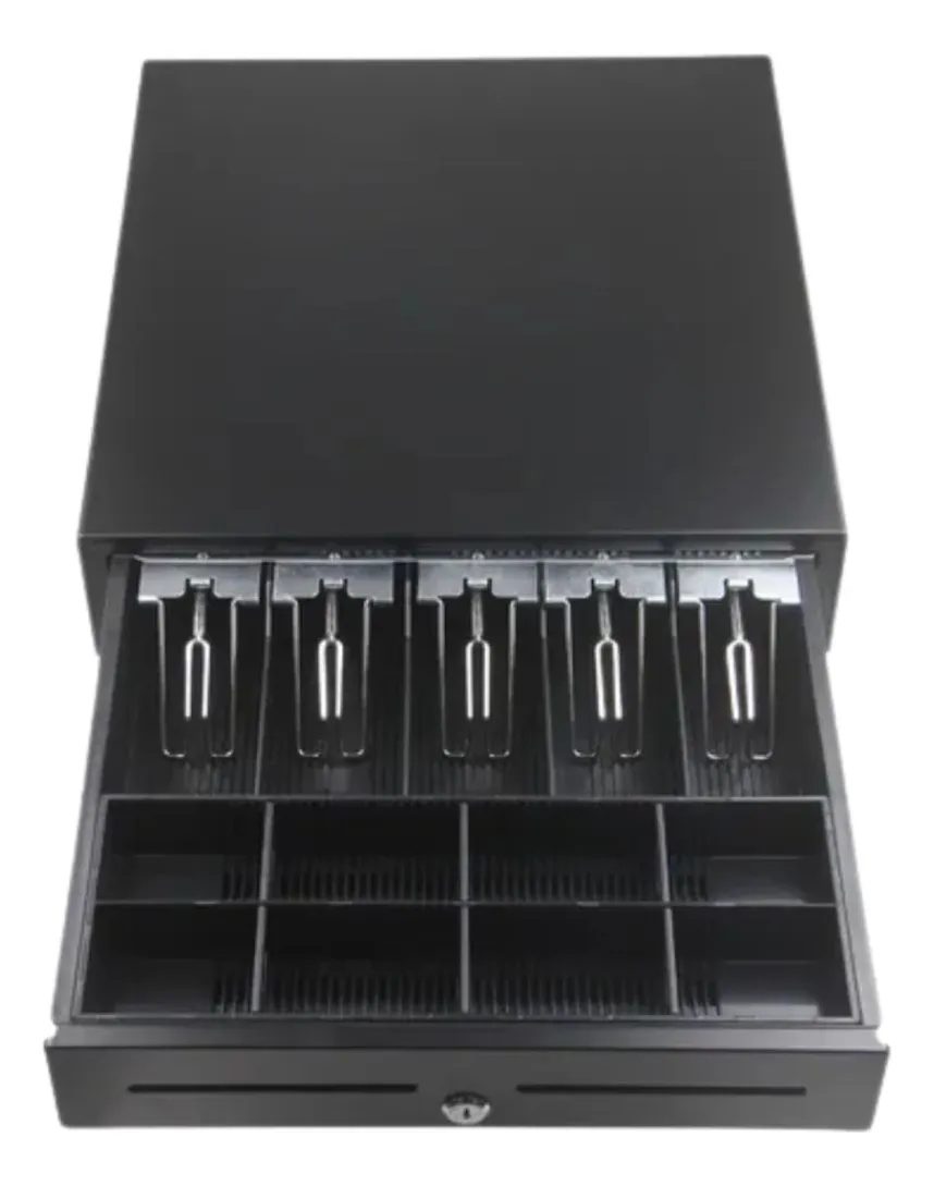 Gaveta Cajón Monedero Caja Dinero 41x42x10 Cm Kretz Rj11 Negro