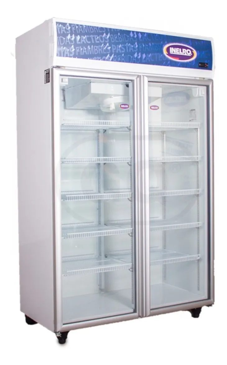 Heladera Exhibidora Vertical Mt980 2 Puertas (980 Lts)