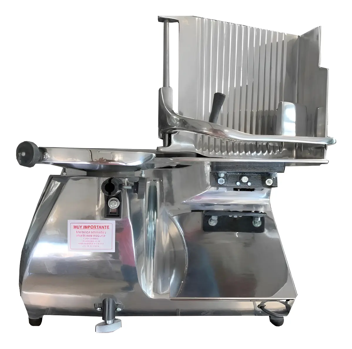 Cortadora De Fiambres Industrial Platina 330mm