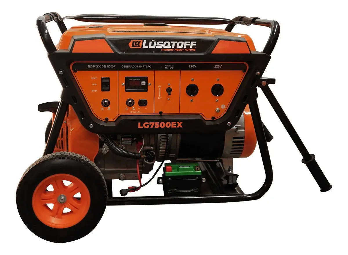 Generador Portátil Lüsqtoff 6500w Grupo Electrógeno 15hp Avr