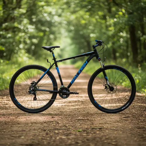 Bicicleta Mountain Bike Raleigh Mojave 2.0 Rodado 29 Color Negro/Azul Tamaño del cuadro 19
