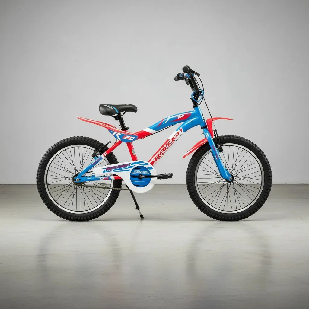 Bicicleta Raleigh Mxr R20 Frenos V-brakes Blanco/rojo/azul