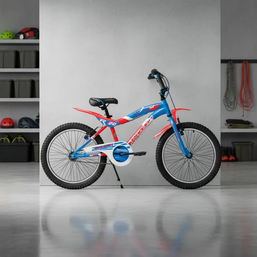 Bicicleta Raleigh Mxr R20 Frenos V-brakes Blanco/rojo/azul