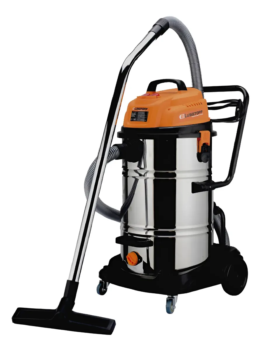 Aspiradora Industrial De Tacho Robusta Lusqtoff 60 Lt 2400w