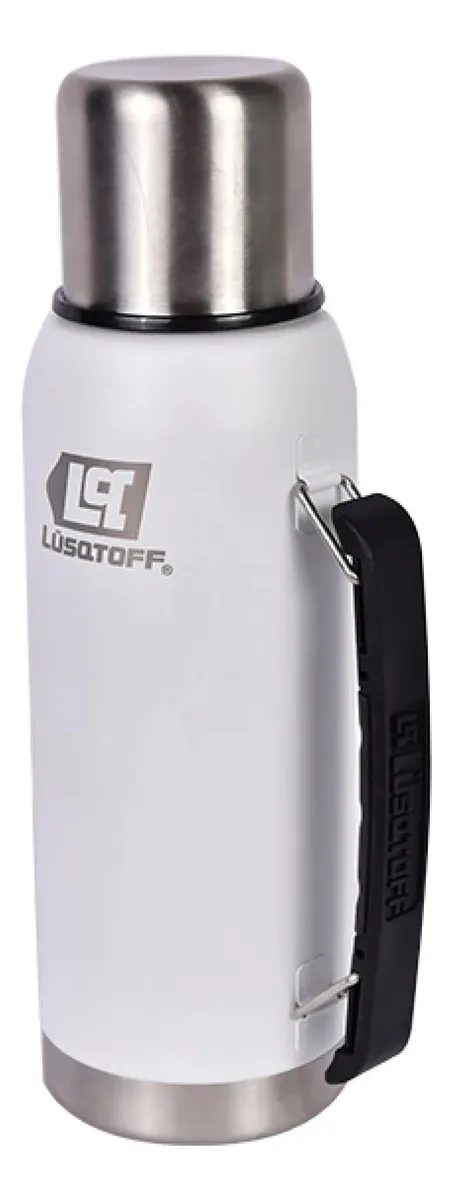Termo Acero Inoxidable Lusqtoff TL1-9 Clásico De 1 Litro Frio/calor