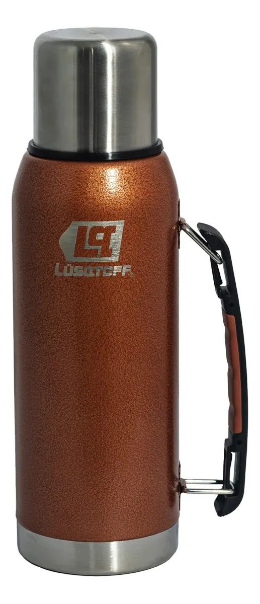 Termo Acero Inoxidable Lusqtoff TL1-9 Clásico De 1 Litro Frio/calor