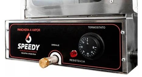 Panchera A Vapor Speedy 30 Super Panchos 20 Panes Acero Inox