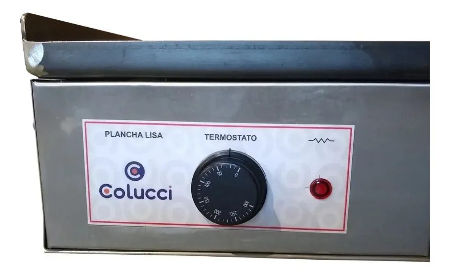 Plancha Hamburguesera Lomitera Electrica Colucci Acero Inox