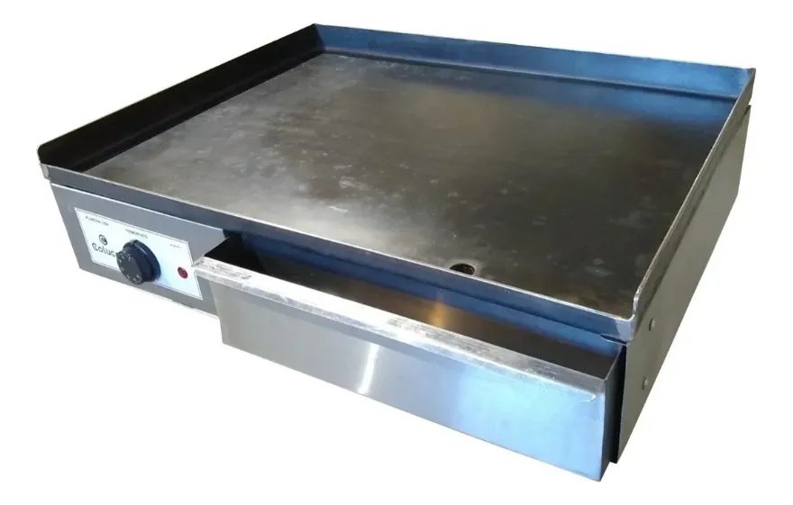 Plancha Hamburguesera Lomitera Electrica Colucci Acero Inox