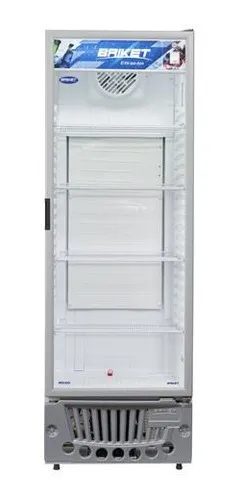 Heladera Exhibidora Vertical Briket M5000ci Led Control 500l