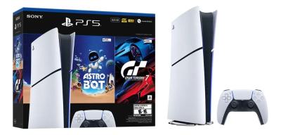 Consola Ps5 Digital + Juegos Astro Bot + Gran Turismo 7 Playstation