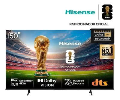 Smart Tv Hisense Led  50'' 4K Vidaa 50A6N