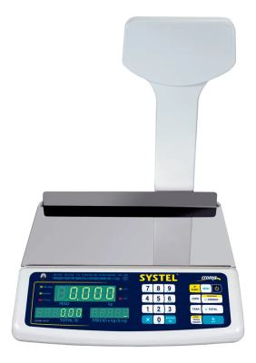 Balanza Marca Systel Modelo Croma 30 Kg Con Bateria