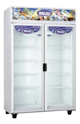 Heladera Exhibidora Vertical Mt980 2 Puertas (980 Lts)
