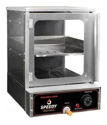Panchera A Vapor Speedy 30 Super Panchos 20 Panes Acero Inox