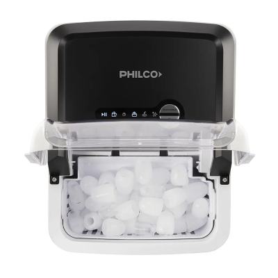 Fábrica De Hielo Philco Imb23php 2 Medidas Color Negro