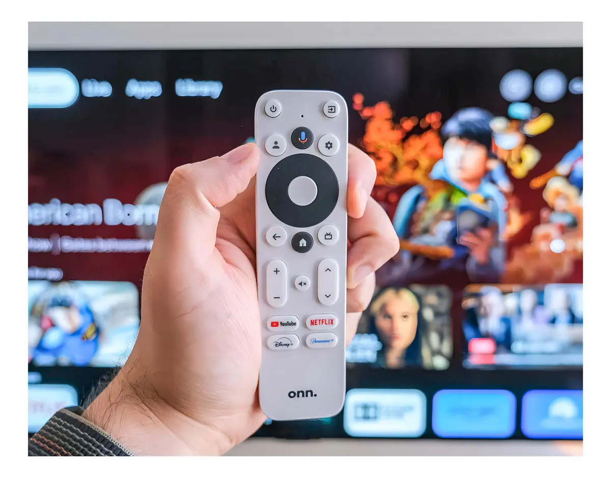 Watch Onn Google Tv 4k UHD Streaming Color Negro Control Remoto De Voz