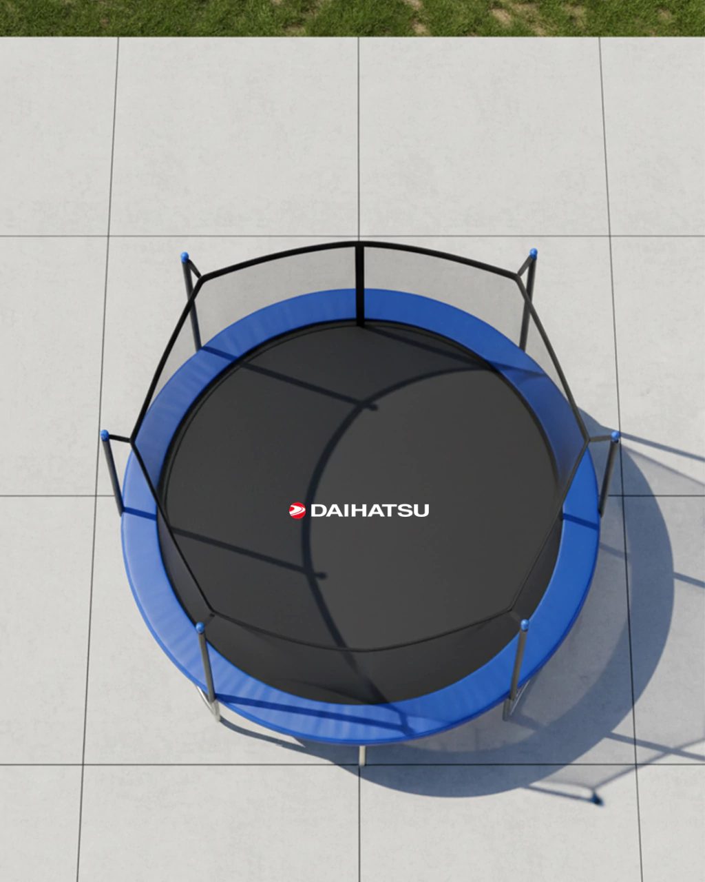 Cama Elástica Saltarina Reforzada 2.44 mts