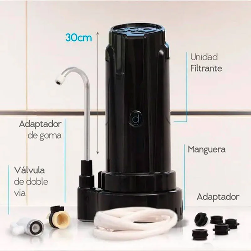 Purificador de Agua + 2 Repuestos Dvigi Aqua