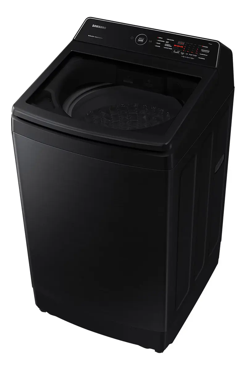 Lavarropas Samsung 8.5 Kg Inverter Negro Carga Superior