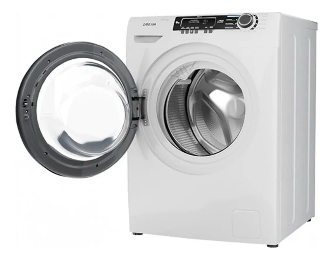 Lavarropas Carga Frontal 6 Kg Blanco Drean Lfdr0606lb0