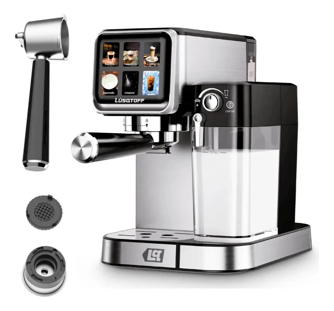Cafetera express Lüsqtoff LQ-EX010 con adap cápsulas